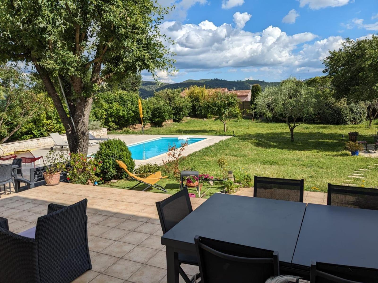 Villa Calme Avec Piscine A Greoux 외부 사진