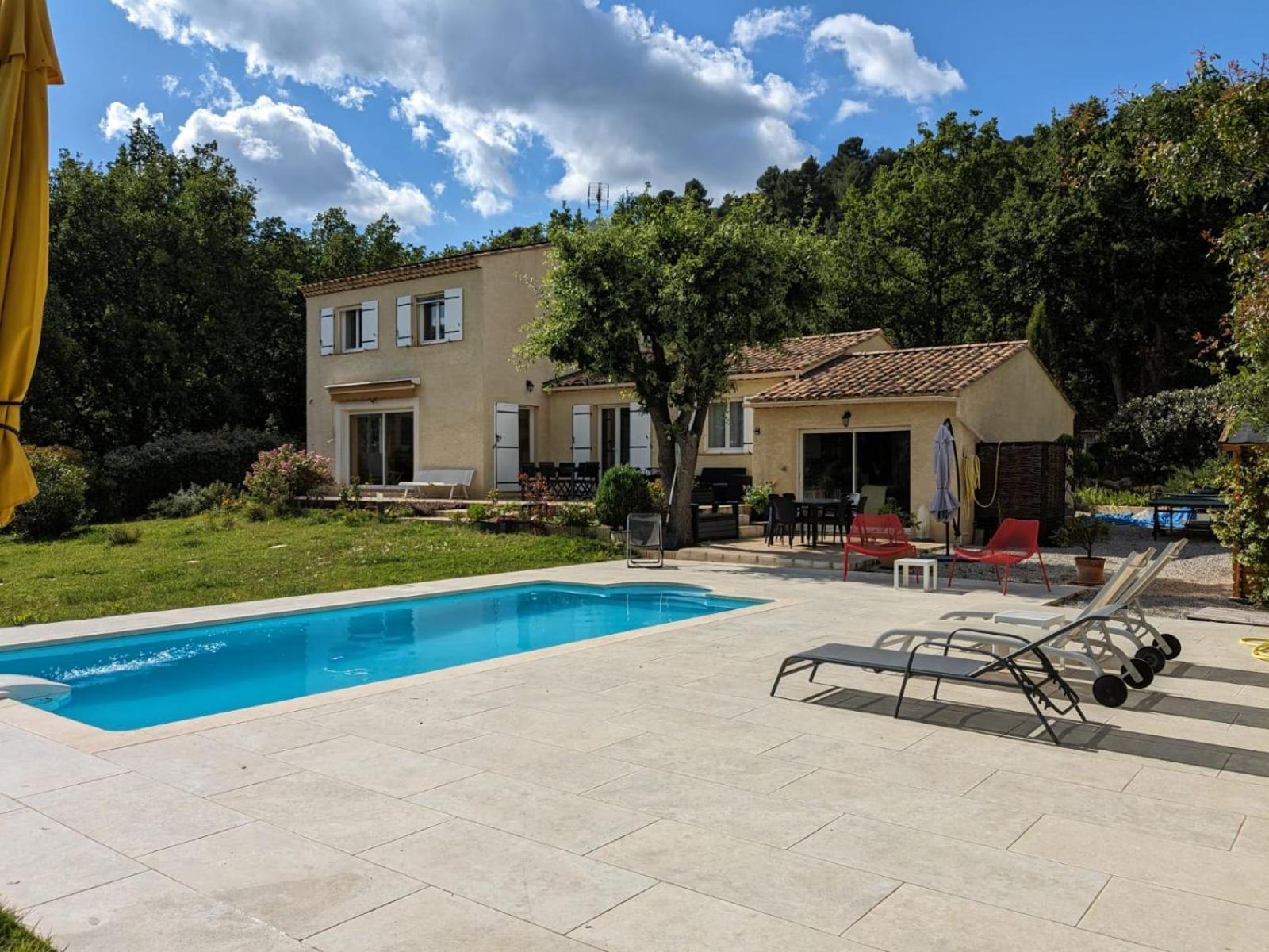 Villa Calme Avec Piscine A Greoux 외부 사진